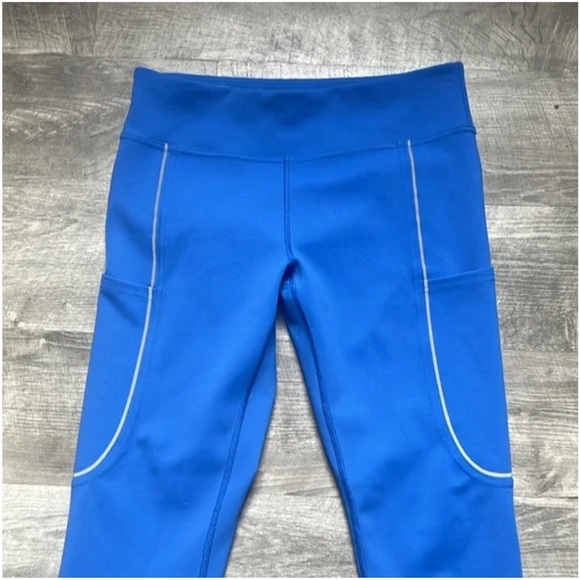 Outdoor Voices FrostKnit 7/8 Leggings Blue White Size Small Approximate - Picture 10 of 15